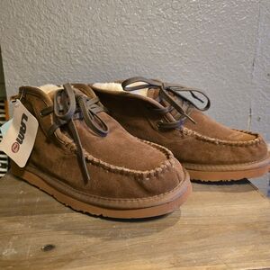 Lamo Men 8/ Women 9  Eu40 Tan Suede Chukka Boots